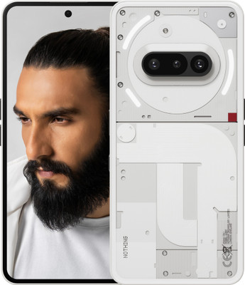Nothing Phone (3a) (White, 256 GB)(8 GB RAM)