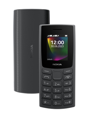 Nokia 106 Dual Sim Keypad Phone, Built-in UPI Payments App, MP3 Player(Charcoal) product image