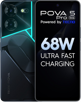 Tecno Pova 5 Pro 5G (Dark Illusion, 128 GB)(8 GB RAM) product image