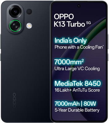 OPPO K13 Turbo 5G (Midnight Maverick, 256 GB)(8 GB RAM)