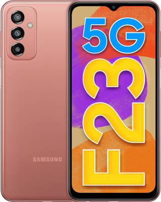 SAMSUNG Galaxy F23 5G (Copper Blush, 128 GB)  (6 GB RAM)