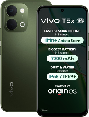 vivo T5x 5G (Cyber Green, 128 GB)(6 GB RAM)