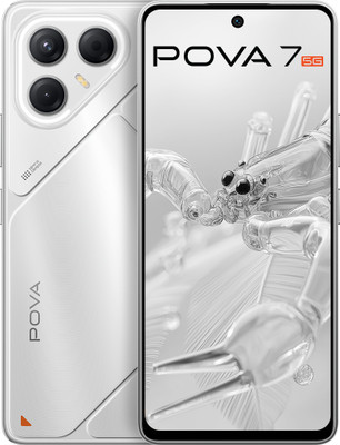Tecno Pova 7 5G (Magic Silver, 128 GB)(8 GB RAM)