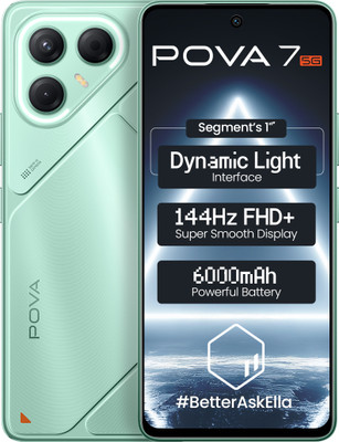 Tecno Pova 7 5G (Oasis Green, 128 GB)(8 GB RAM)