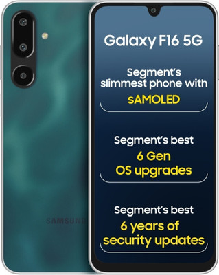 Samsung Galaxy F16 5G (Glam Green, 128 GB)(8 GB RAM)