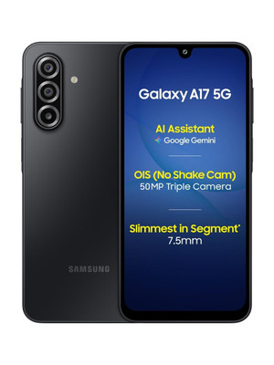 Samsung Galaxy A17 5G (Black, 128 GB)(6 GB RAM)