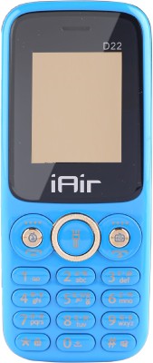 IAIR D22 Dual Sim Keypad Phone | 1200 mAH Battery & Big 1.88 Inch Display(Blue)