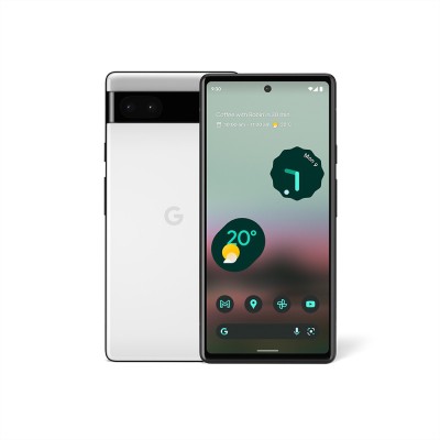 Google Pixel 6a (Chalk, 128 GB)(6 GB RAM)
