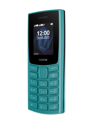 Nokia 105 Dual Sim Keypad Phone with Built-in UPI Payments(Cyan)