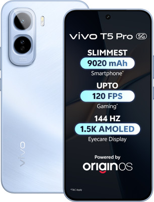 vivo T5 Pro 5G (Glacier Blue, 256 GB)(8 GB RAM)