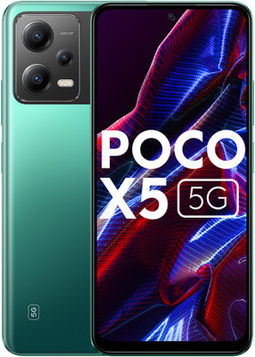 POCO X5 5G (Supernova Green, 128 GB)  (6 GB RAM) For Rs. 12999 @ 38 %