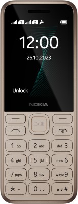Nokia 130 Music Dual Sim, Music Player, Wireless FM Radio and Dedicated Music Buttons(Light Gold)