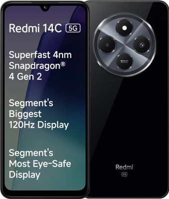 REDMI 14C 5G (Stargaze Black, 64 GB)(4 GB RAM)