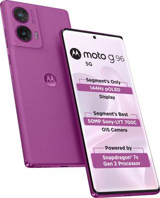 MOTOROLA G96 5G (Pantone Cattleya Orchid, 256 GB)(8 GB RAM)
