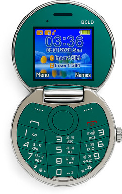 Snexan Rock Royal 1.8 Dual Screen keypad Phone(Green) product image