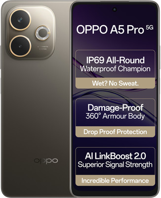 OPPO A5 Pro 5G (Mocha Brown, 128 GB)(8 GB RAM)