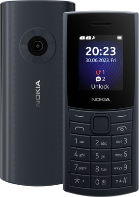 Nokia 110 4G Dual Sim, Keypad Mobile, Wireless FM Radio and Rear Camera(Midnight Blue)
