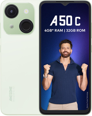 itel A50C (Misty Aqua, 32 GB)(2 GB RAM)