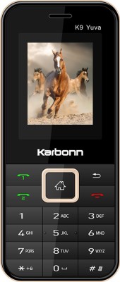 KARBONN K9 Yuva Keypad Mobile| 2500 mAh Battery|2MP Camera|Expandable Memory up to 32GB(Black Champagne)