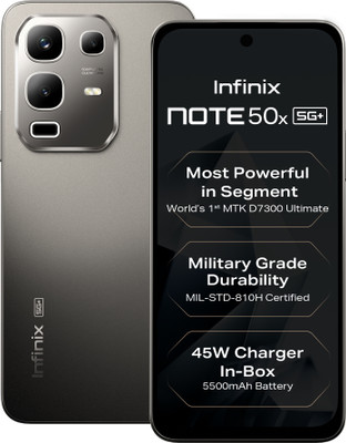 Infinix Note 50x 5G+ (Titanium Grey, 128 GB)(6 GB RAM)