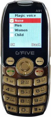 GFive A91 Magic Voice Phone(Gold-Silver) product image