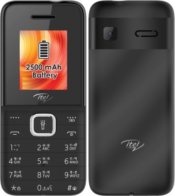 itel Power 110 Neo| 2500 mAh battery| Expandable Storage Upto 32GB(Black)