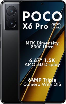 POCO X6 Pro 5G (Spectre Black, 256 GB)(8 GB RAM)