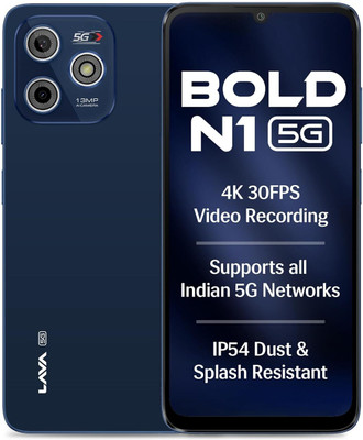 LAVA Bold N1 5G (Royal Blue, 128 GB)(4 GB RAM)