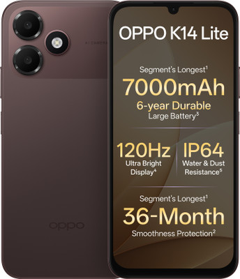 OPPO K14 Lite (Stone Brown, 64 GB)(4 GB RAM)