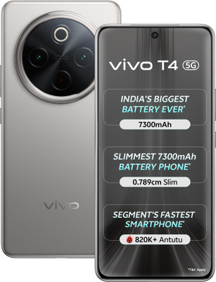 vivo T4 5G (Phantom Grey, 128 GB)(8 GB RAM)