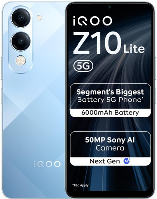 IQOO Z10 Lite 5G (Titanium Blue, 64 GB)(4 GB RAM)