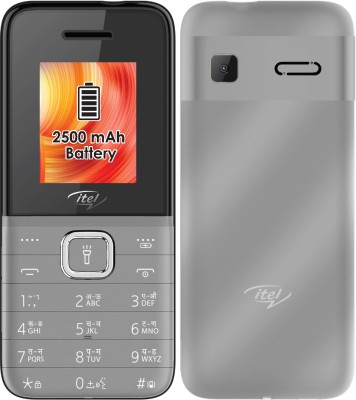 itel Power110Neo| 2500 mAh battery| Expandable Storage Upto 32GB(Grey)