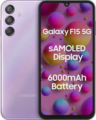 SAMSUNG Galaxy F15 5G (Groovy Violet, 128 GB)(4 GB RAM)