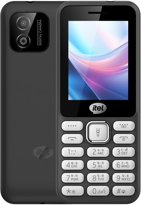 itel Keypad Mobile | 2.4 inch Display| Type C Charging(Black)