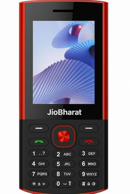 Jio JioBharat K2 Keypad Mobile(Black Red)
