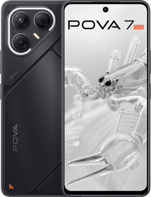 Tecno Pova 7 5G (Geek Black, 128 GB)(8 GB RAM)