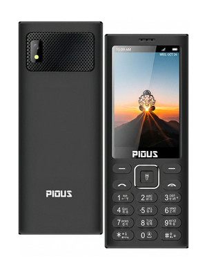 Pious M28 Dual Sim 2.8 inch Display, Wireless FM Radio,3000 mAh Battery, Made in India