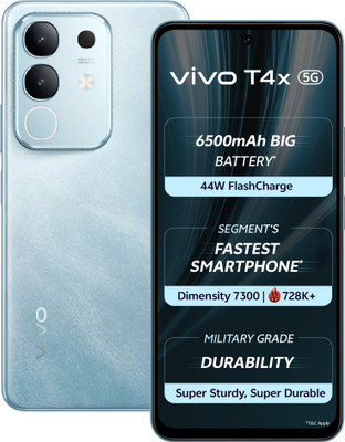 vivo T4x 5G (Marine Blue, 128 GB)(6 GB RAM)