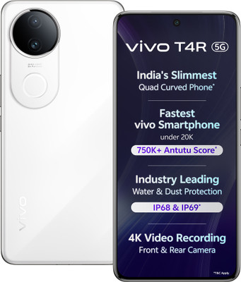 vivo T4R 5G (Arctic White, 128 GB)(8 GB RAM)