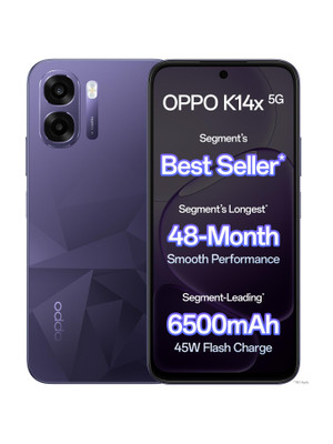 OPPO K14x 5G (Prism Violet, 64 GB)(4 GB RAM)