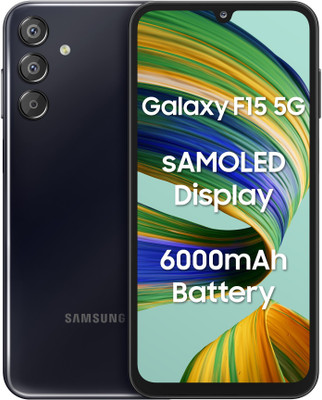 Samsung Galaxy F15 5G (Ash Black, 128 GB)(6 GB RAM)