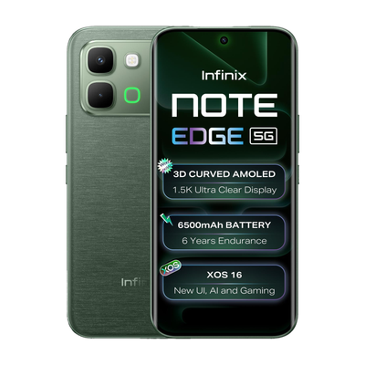Infinix Note edge (Silk Green, 256 GB)(8 GB RAM) product image