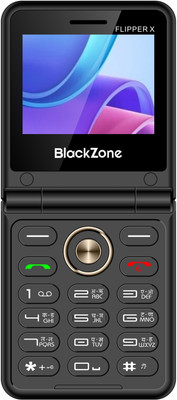 BlackZone FLIPPER X Dual Screen 2.4 & 1.8 Inch Dual Micro SIM(Gold)