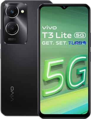 vivo T3 Lite 5G (Majestic Black, 128 GB)(4 GB RAM)