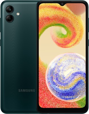 SAMSUNG Galaxy A04 (Green, 128 GB)(4 GB RAM)