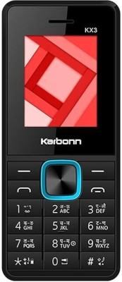 KARBONN KX3 Star DS Keypad Mobile|1000 mAh Battery|0.3MP Camera|Expandable Upto 32 GB(Black, Blue)