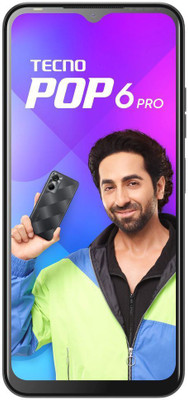 Tecno Pop 6 Pro (Polar Black, 32 GB)(2 GB RAM)