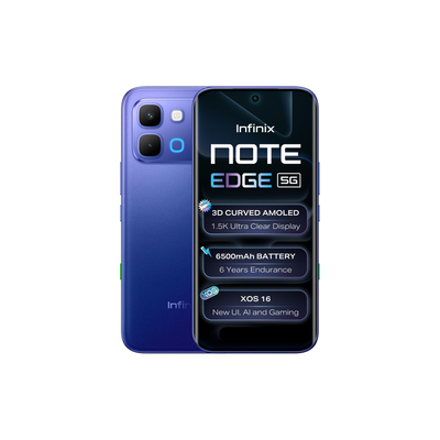Infinix Note edge (Stellar Blue, 256 GB)(8 GB RAM) product image
