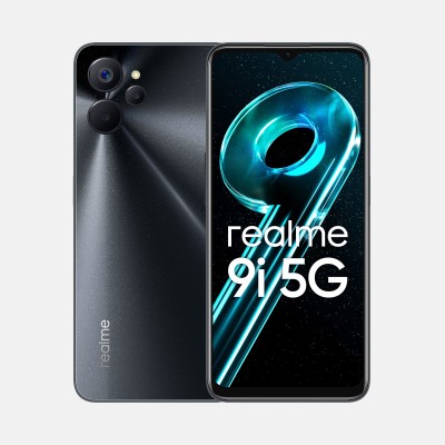 realme 9i 5G (Rocking Black, 128 GB)(6 GB RAM)