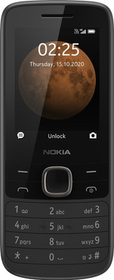 Nokia 225 4G DS Keypad Mobile with Long Battery Life,Built-in Camera(Black)